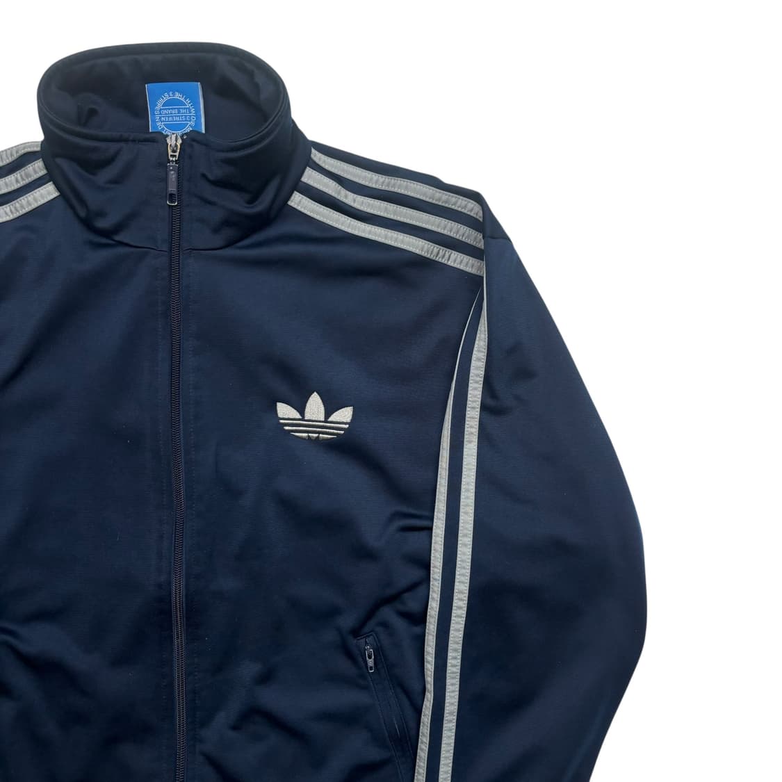 아디다스 파이어버드 네이비 실버 트랙탑 져지 L 상품이미지2