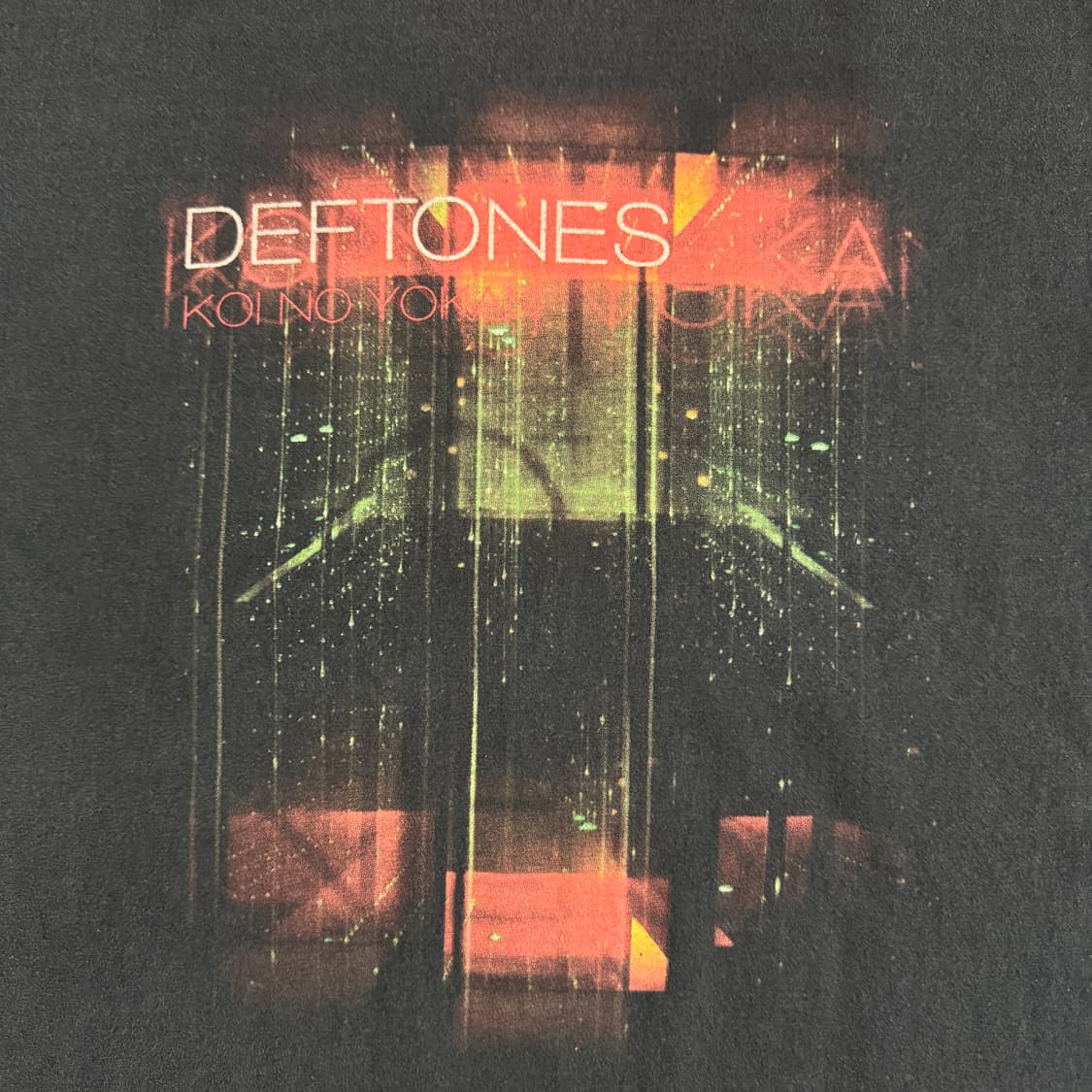 2013 데프톤즈 투어 티셔츠 Deftones Koi No Yokan 상품이미지3