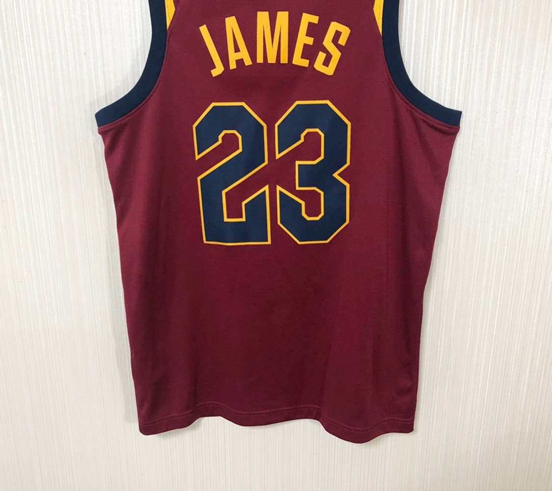 NBA 나이키 클리블랜드캐벌리어스 스윙맨유니폼 M(100) #23  상품이미지10