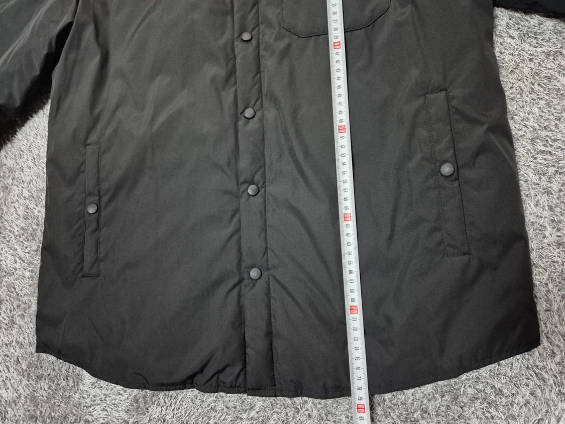 지오다노 남성 오버핏 경량 패딩 셔켓 L 상품이미지9