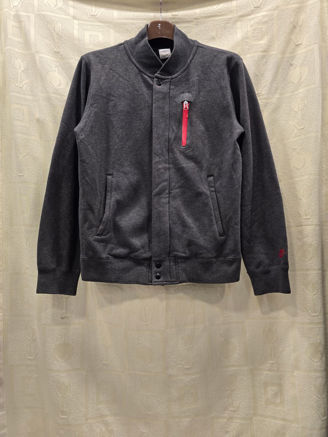 나이키 기모 스웻 디스트로이어 바시티자켓 점퍼 M(95) 상품이미지1