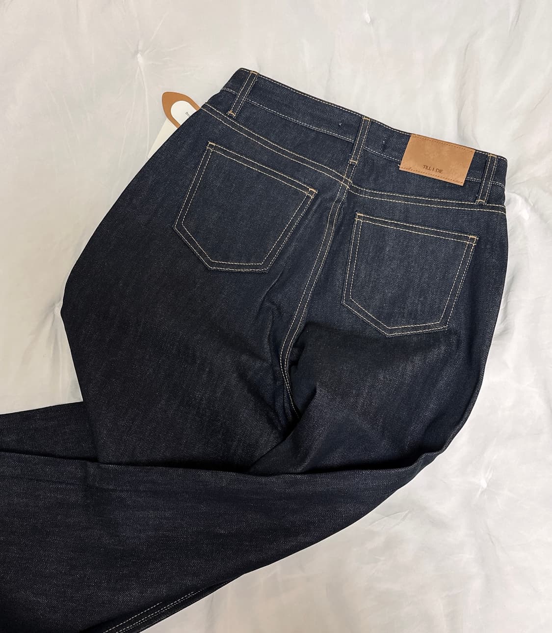 [미 시착 새 상품] 틸아이다이 셀비지 생지데님 s 상품이미지4