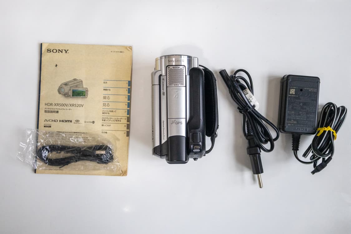 Sony HDR XR500V / 빈티지 디지털 캠코더 상품이미지9