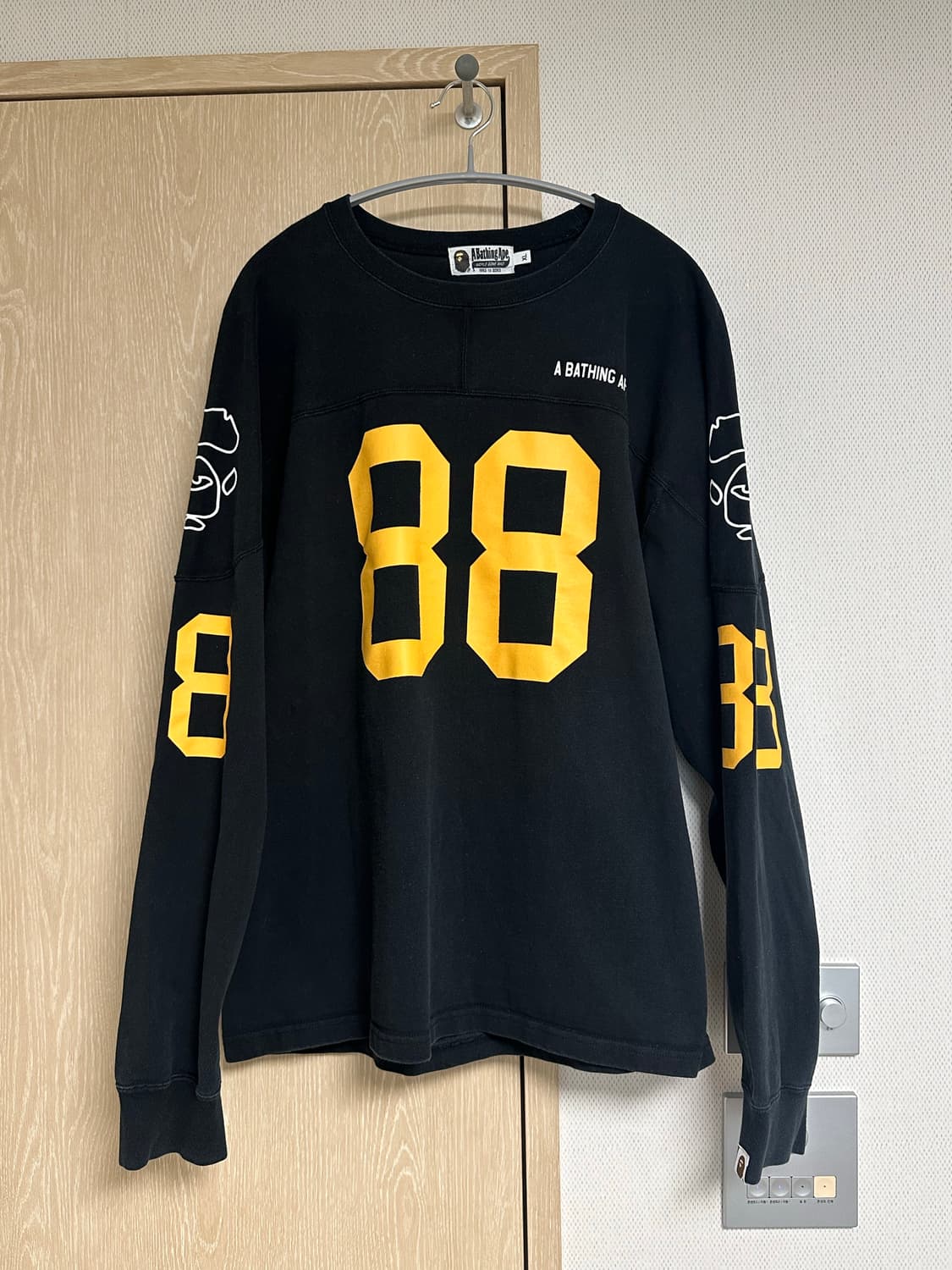 BAPE 베이프 풋볼 져지 맨투맨 XL 상품이미지2