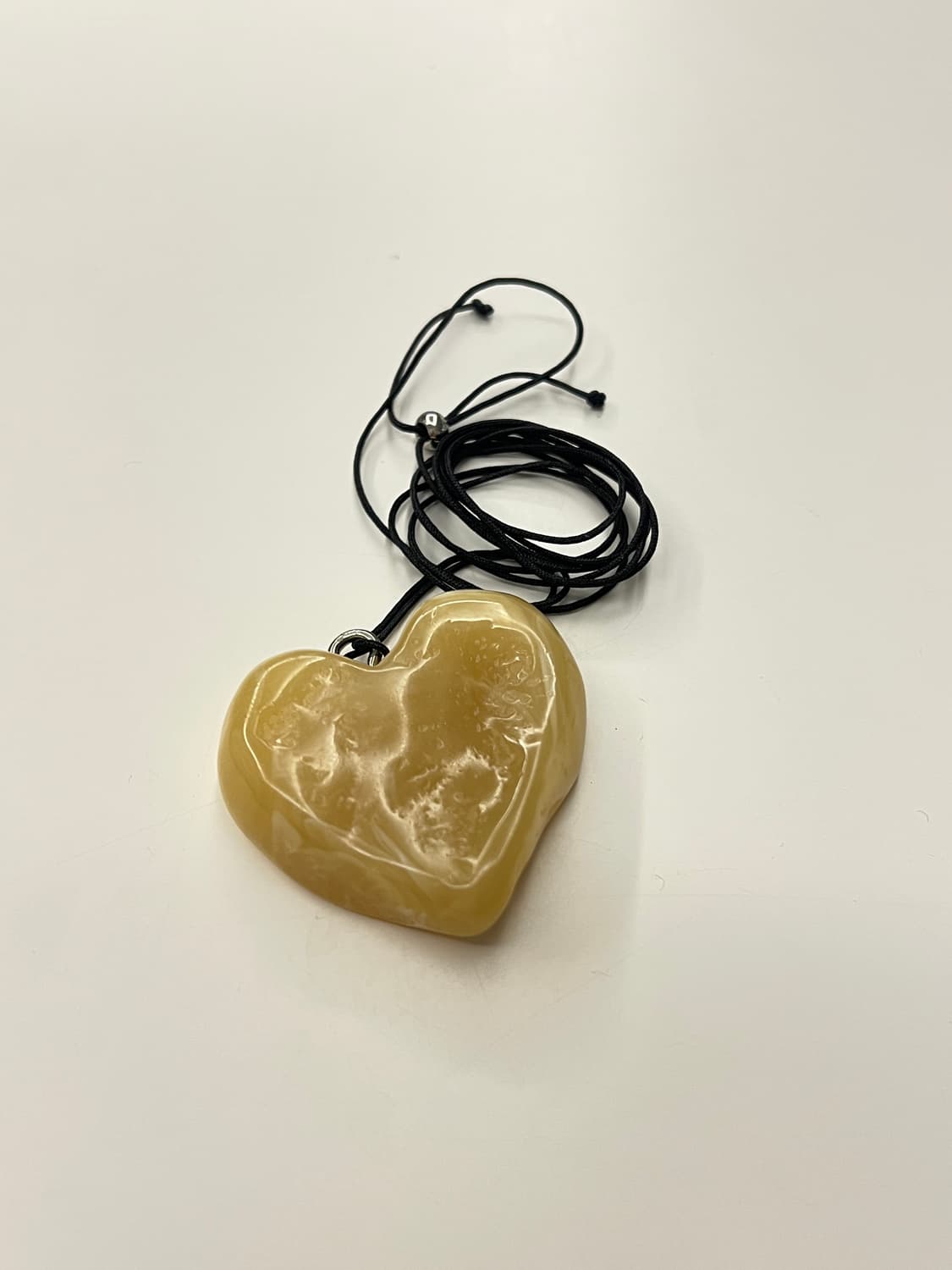 아미먼트 하트 롱 목걸이 상품이미지6