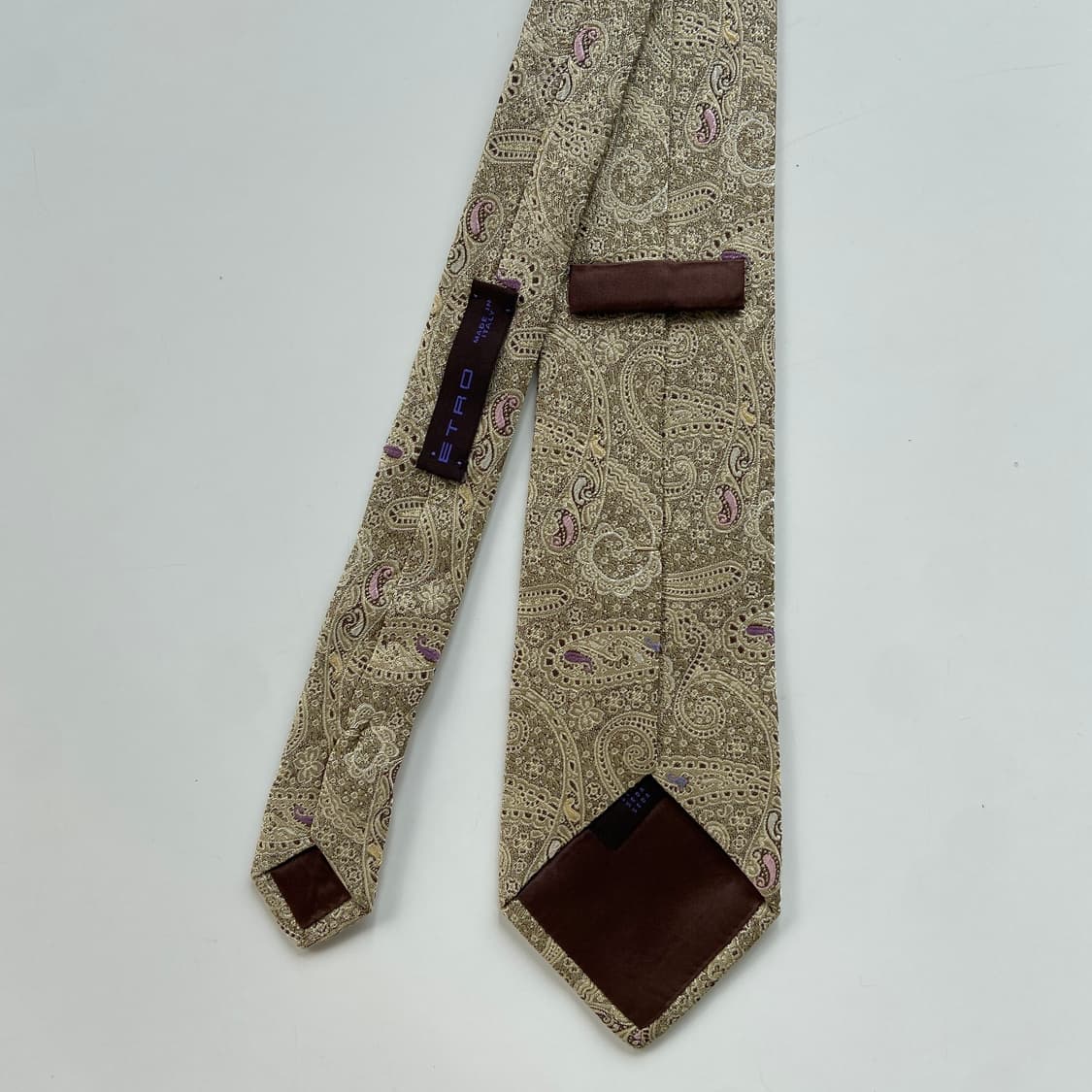 에트로(ETRO) 페이즐리 명품 정품넥타이 8.3cm 상품이미지3