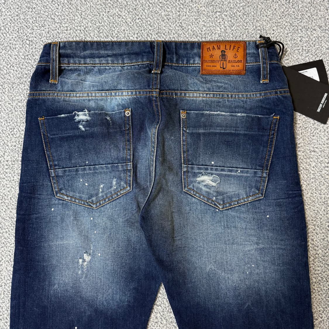 [택달린 새상품] 타케시쿠로사와 데님 32 상품이미지4