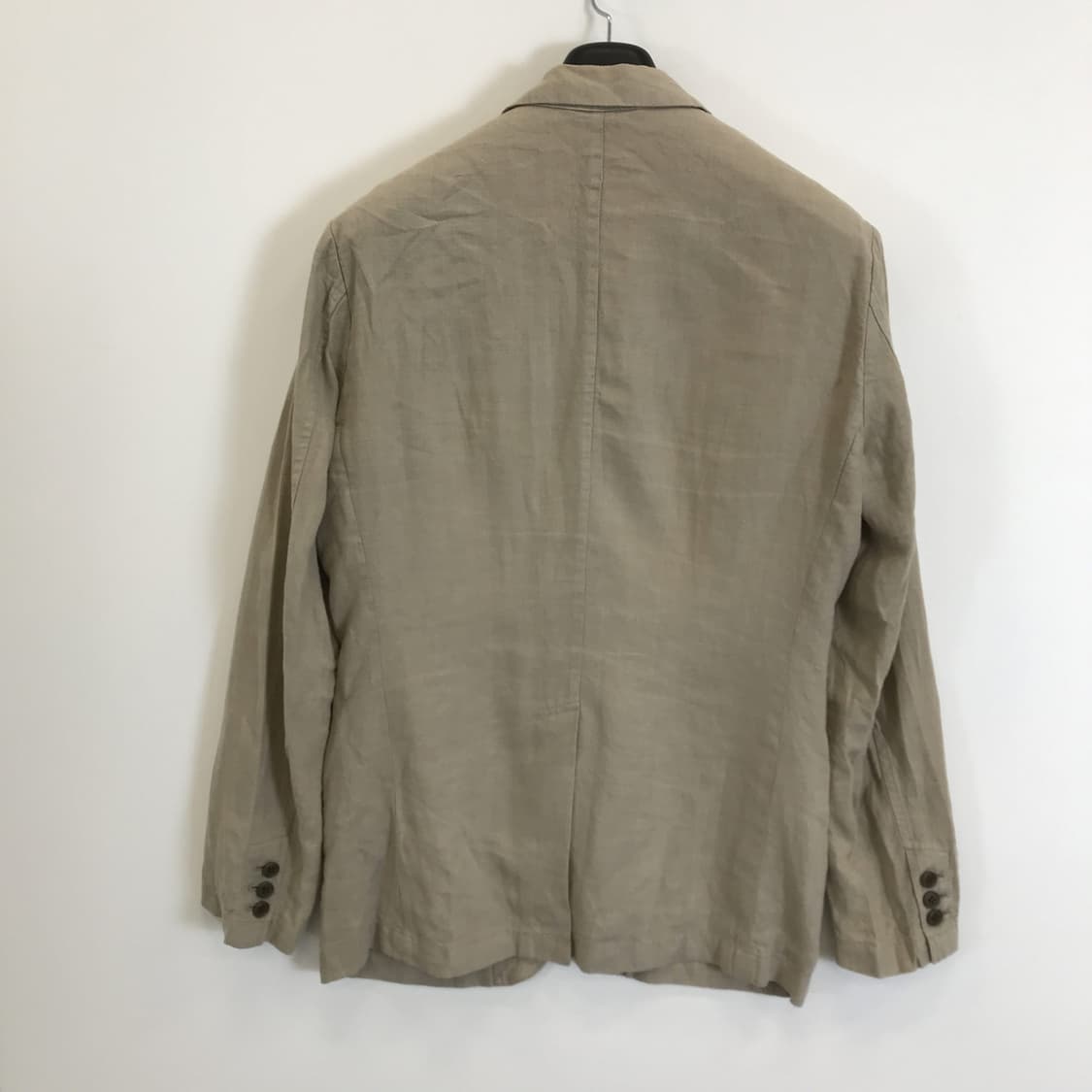 MUJI 무인양품 베이지 린넨100프로 자켓 [M] 상품이미지4