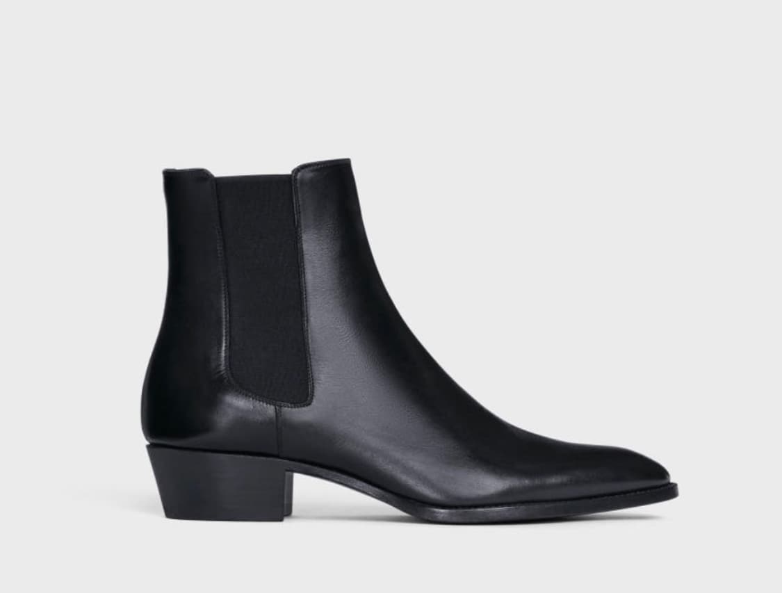 셀린느 드럭스토어 첼시 부츠 블랙 상품이미지1