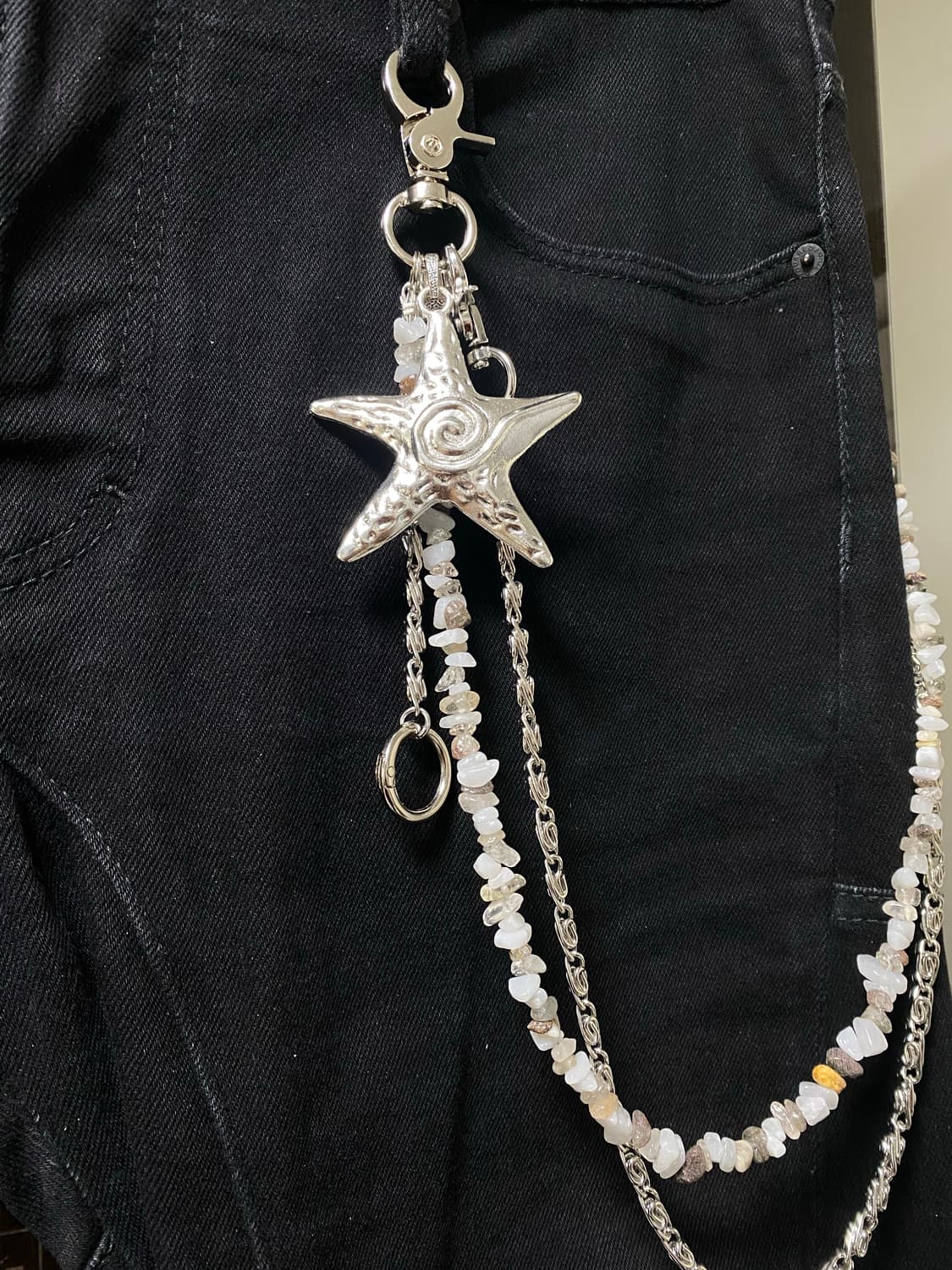 롱&숏 칩스톤 레이어드 체인 상품이미지4