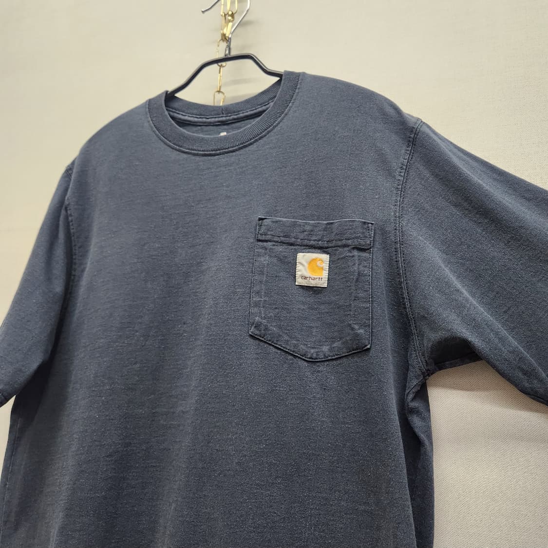 칼하트 원포켓 로고 반팔티 S(M) 상품이미지3