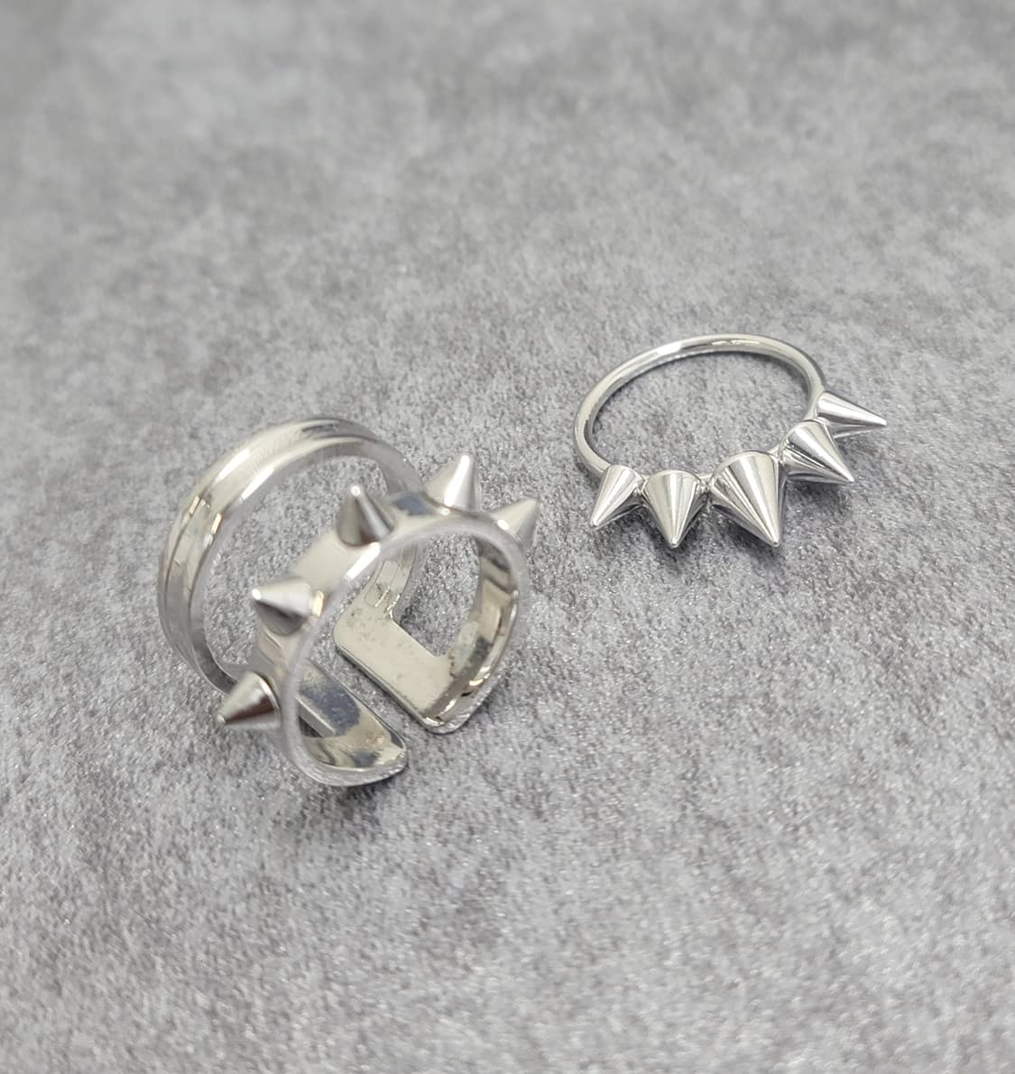punk spike ring set 상품이미지7