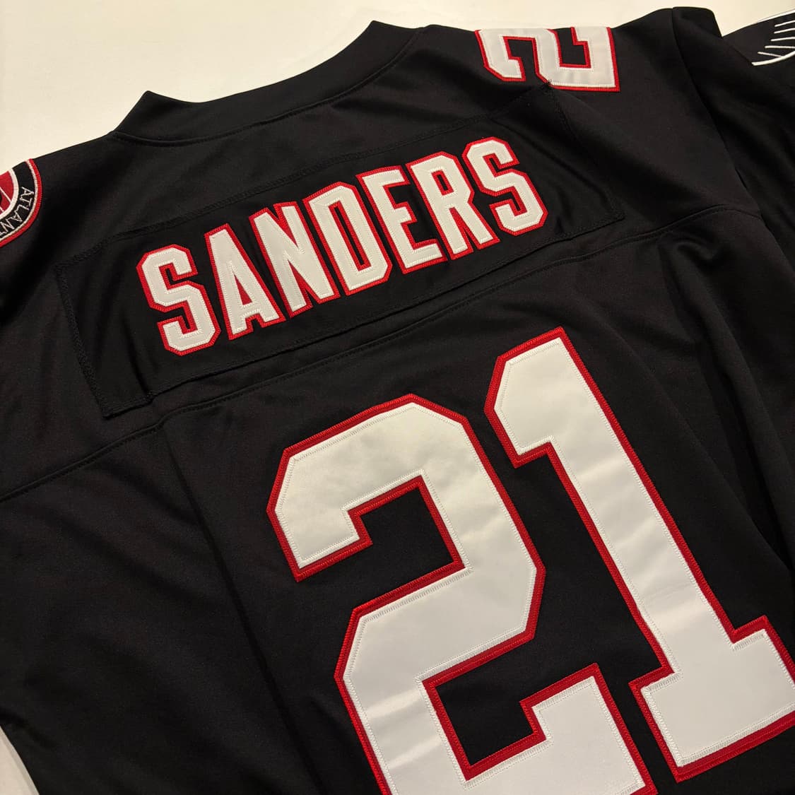 [52] 미첼앤네스 21 디온샌더스 NFL 블랙 저지 반팔 D95 상품이미지8