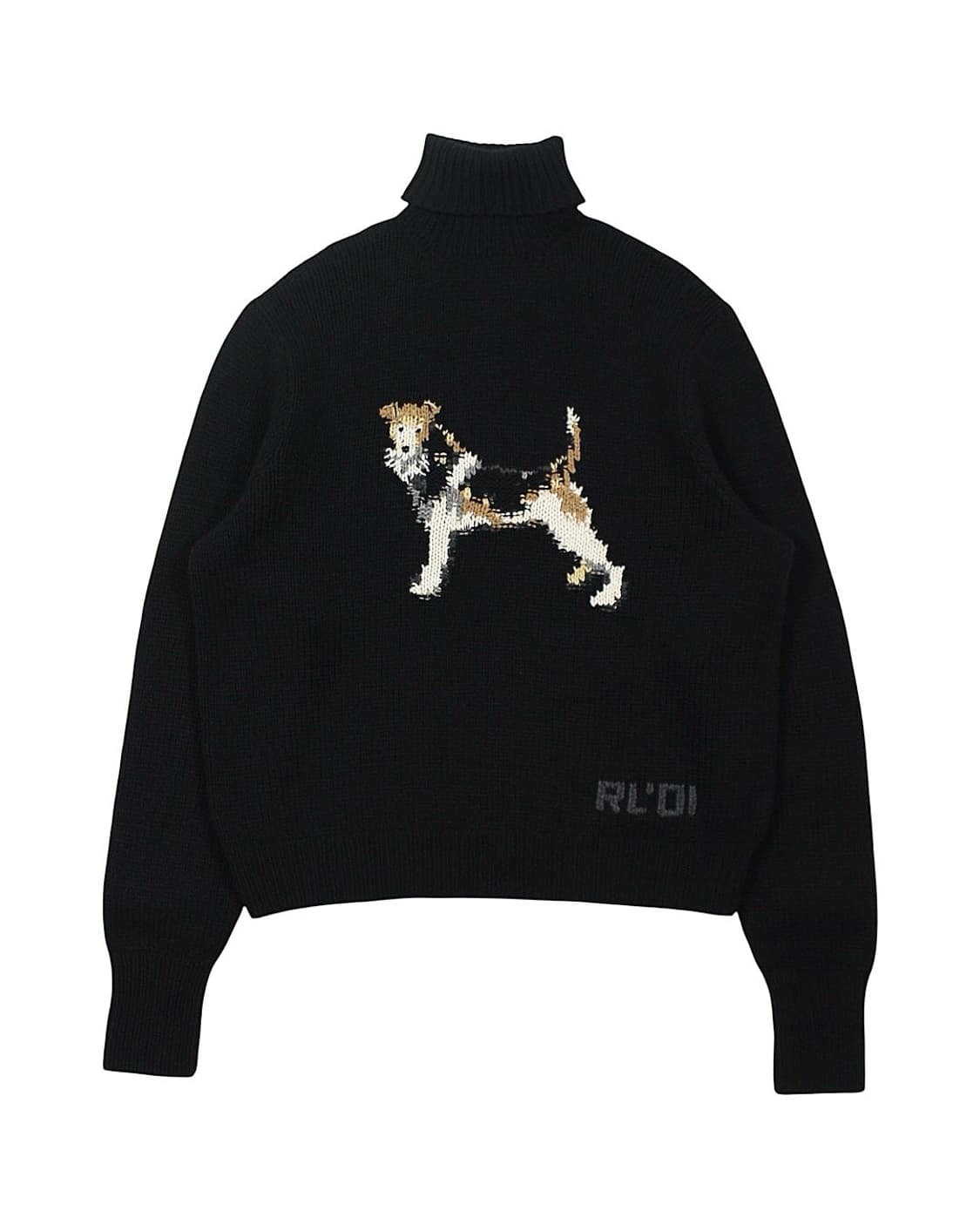 2001 폴로랄프로렌 도그 램스울 터틀넥 니트 스웨터 빈티지 상품이미지1