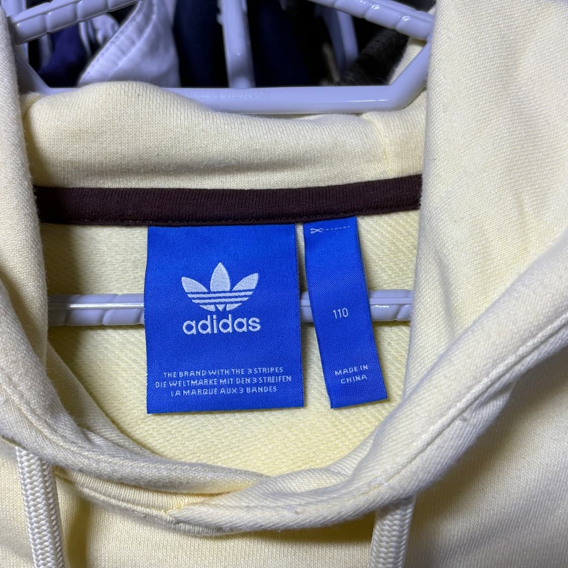 아디다스 파이어버드 후드티 110size 상품이미지3