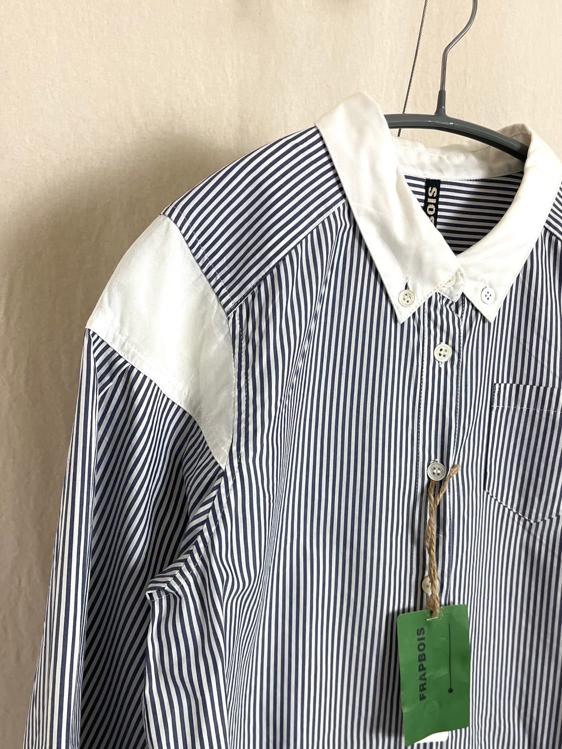 Frapbois (후라보아) Stripe Shirt Dress 상품이미지2