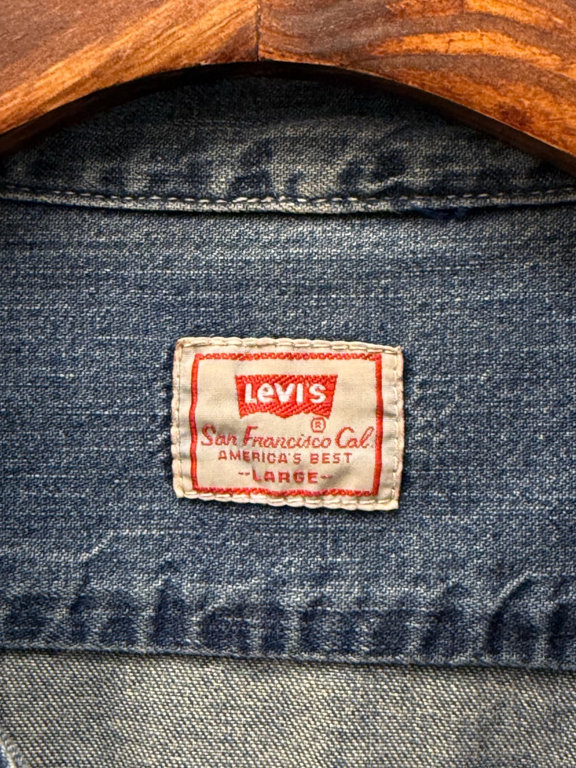 L) 90s Levi’s Marine Signal Patch Denim  상품이미지7