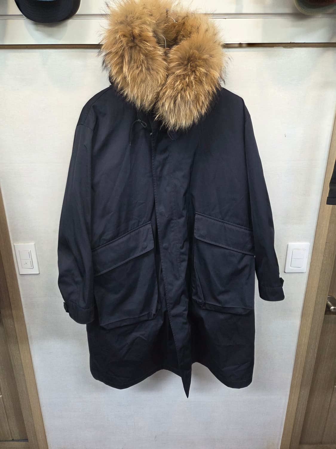 스튜디오톰보이 라쿤퍼 야상자켓 프리 상품이미지1