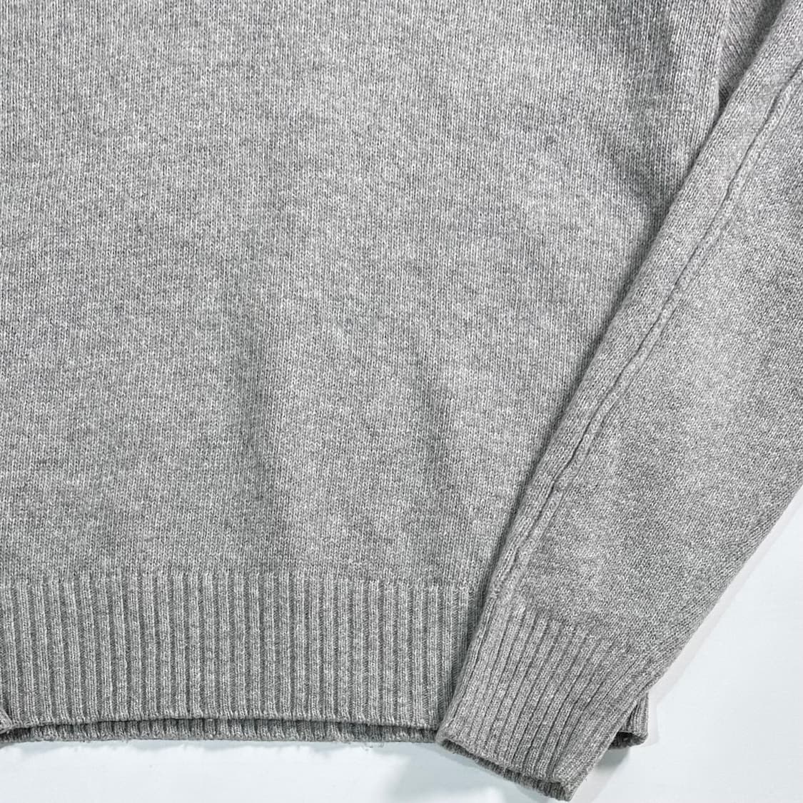 스톤아일랜드 그레이 울 버튼 반집업 상품이미지5