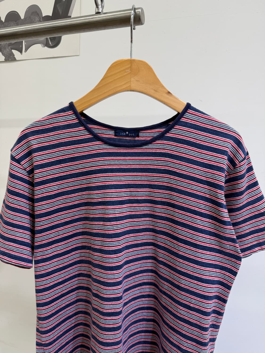 INK POT (Made in Japan) 스트라이프 티셔츠  상품이미지2