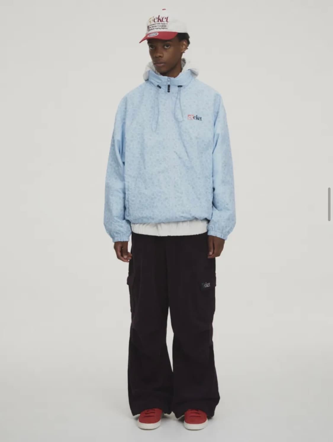 테켓 Quaint Wind Jacket Light Blue(바람막이) 상품이미지1