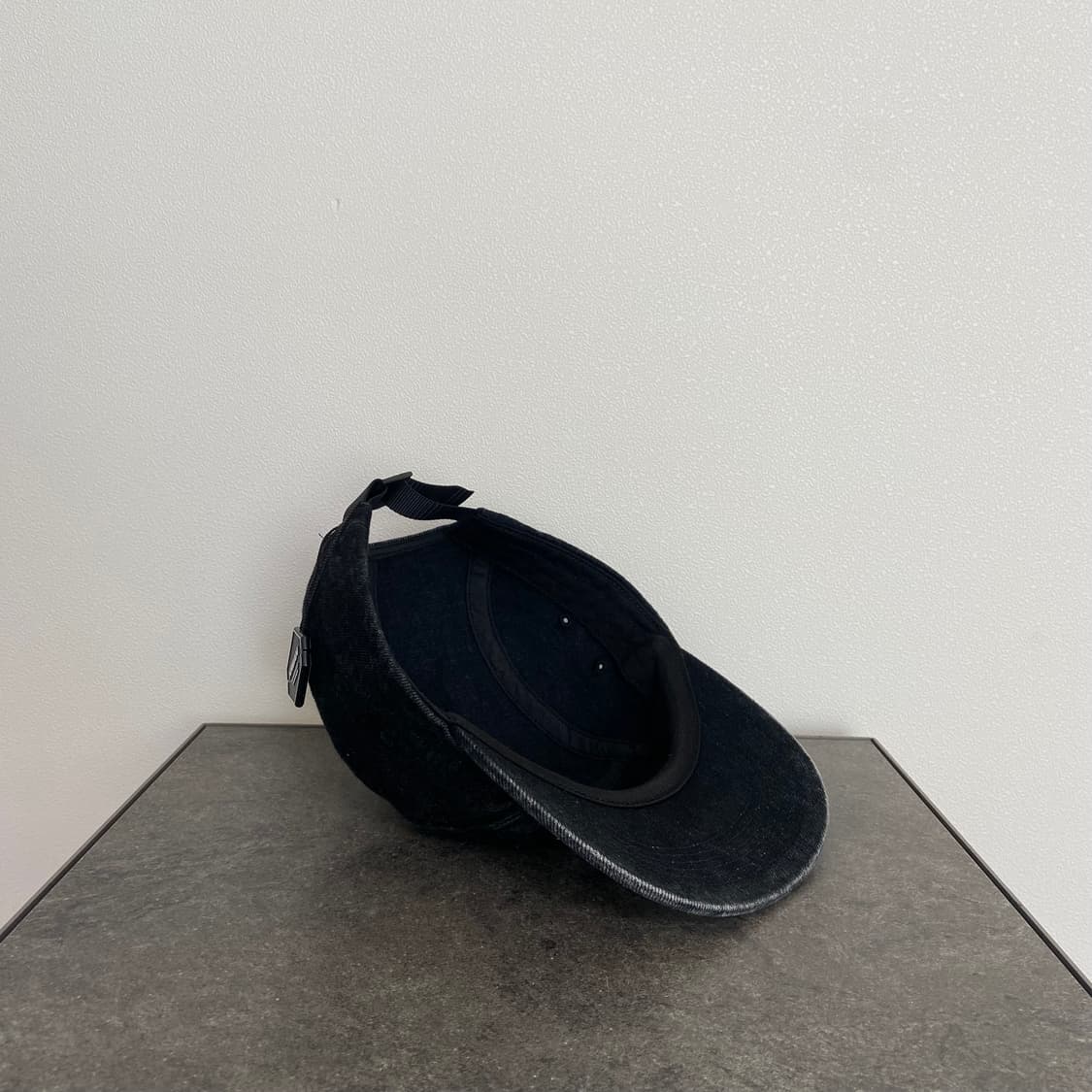 (OS) 슈프림 박스로고 캠프캡 모자 데님 블랙 상품이미지7