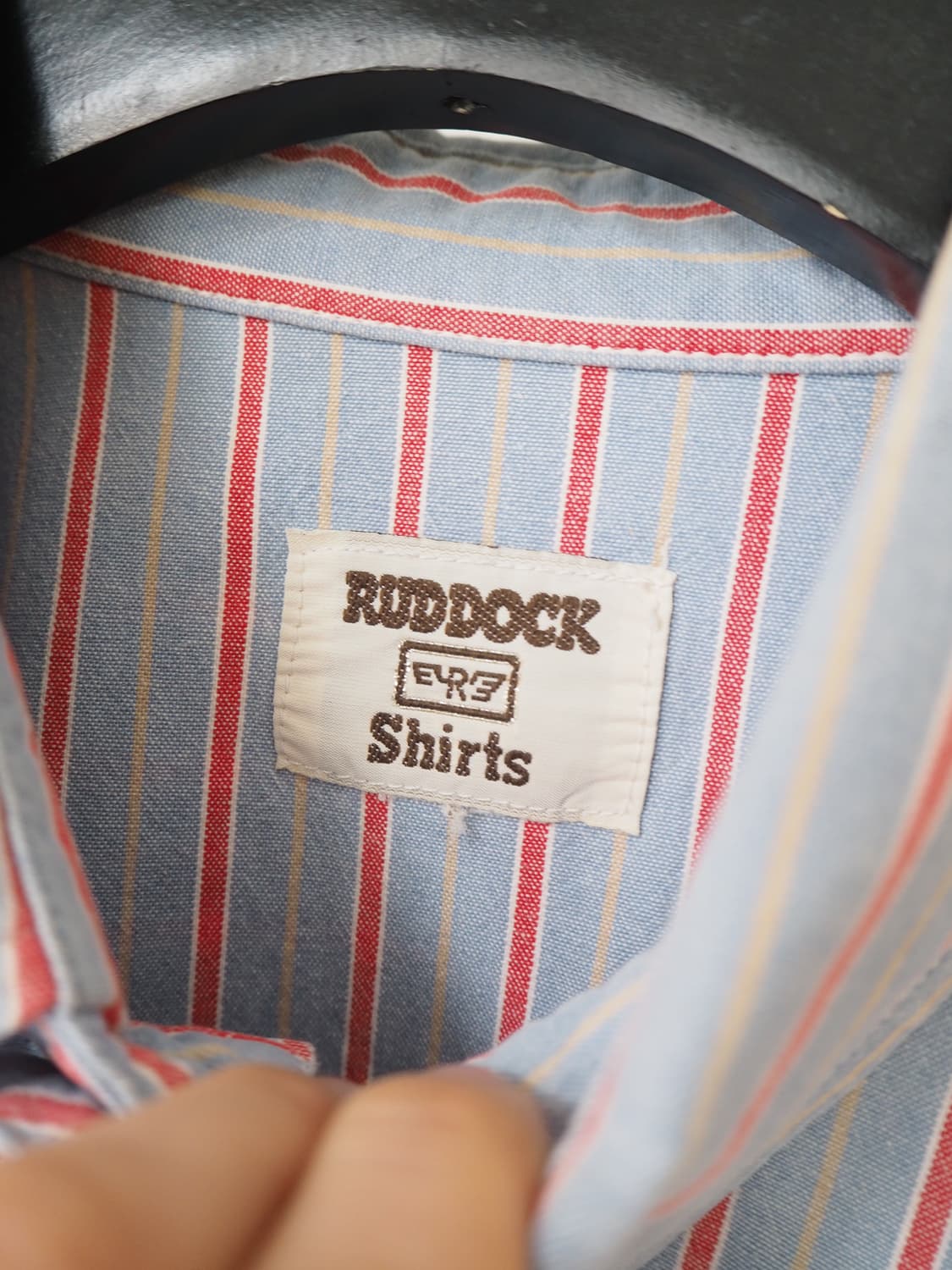1990's RUD DOCK stripe shirt  상품이미지6
