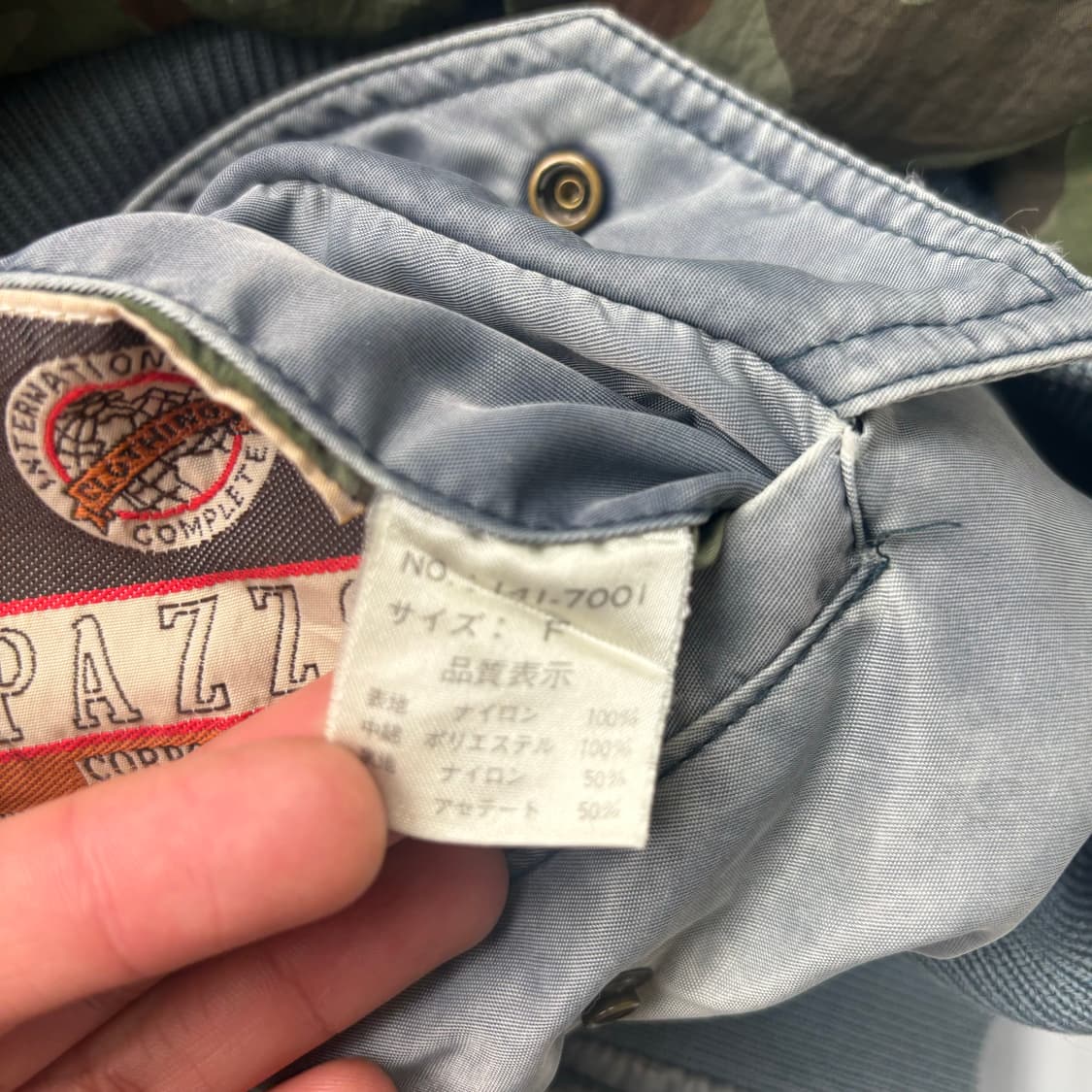 PAZZO 빈티지 리버시블 MA-1 자켓 OS 상품이미지10