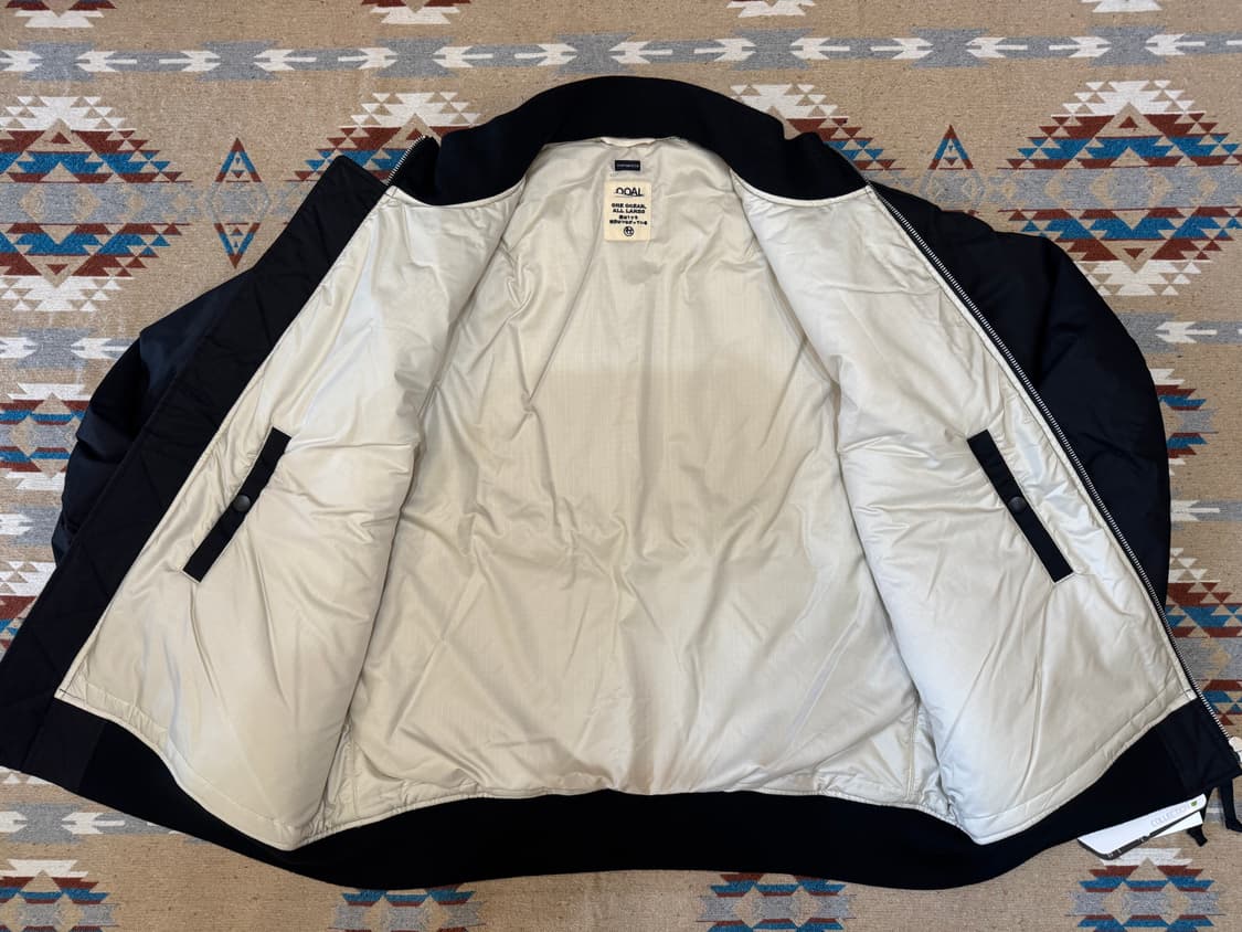 [L][105] 나나미카 인슐레이션 바시티 자켓 블랙  상품이미지4