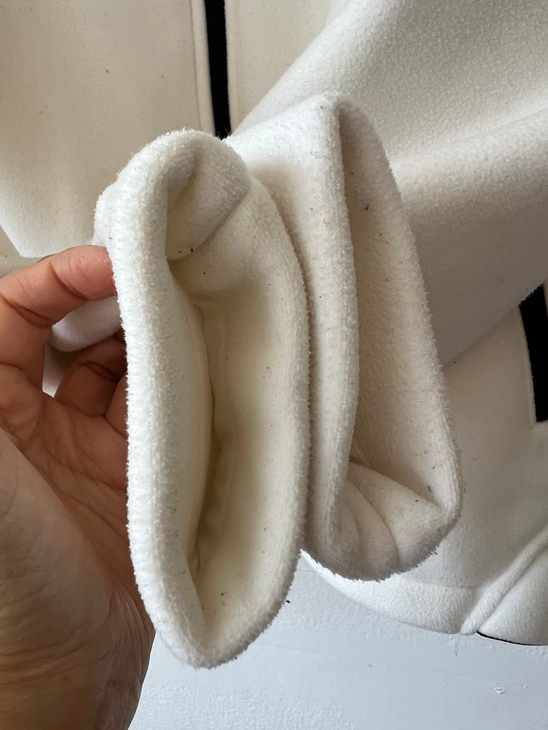 디스커버리 남성 아이보리 후드집업점퍼 플리츠점퍼 상품이미지4