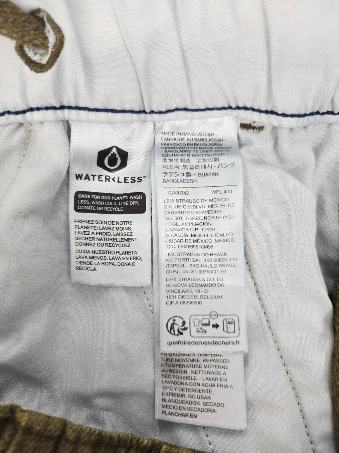 리바이스(Levi's) XX CHINO EZ 올리브그린 상품이미지7