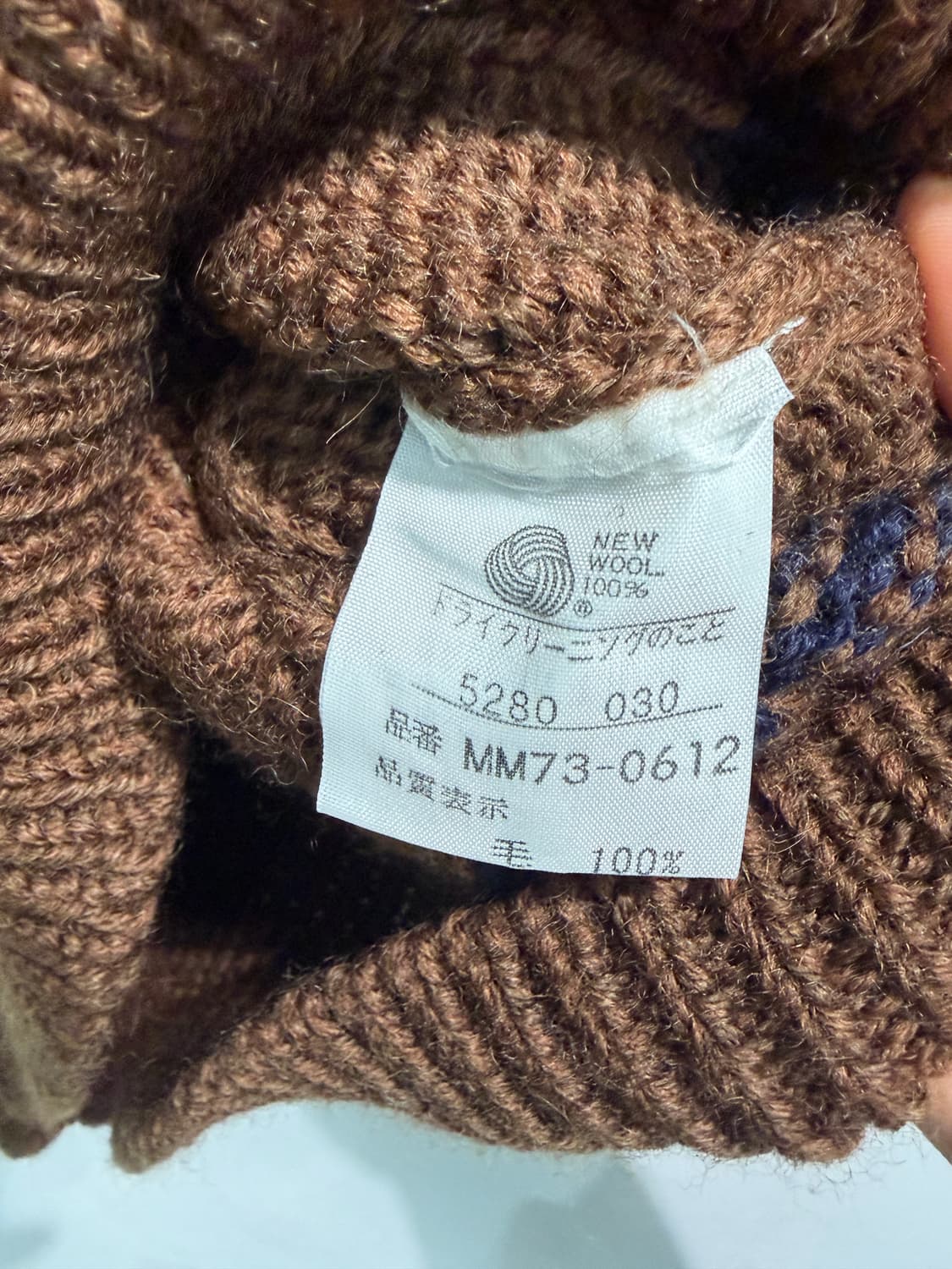 [L] Mcgreger 맥그리거 울 100% 니트  상품이미지7