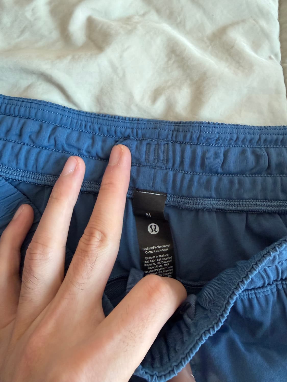 룰루레몬 페이스 브레이커 라이너리스 남성 반바지 5인치 m 사이즈 판매합 상품이미지4