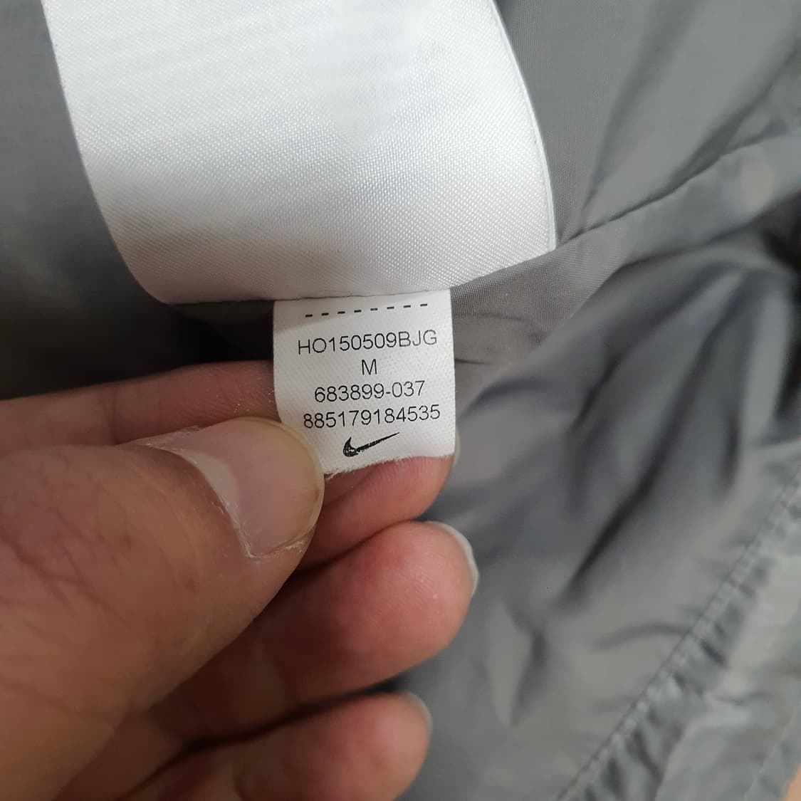 ✨ (바배) 나이키 덕다운 여성 그레이 패딩  상품이미지5