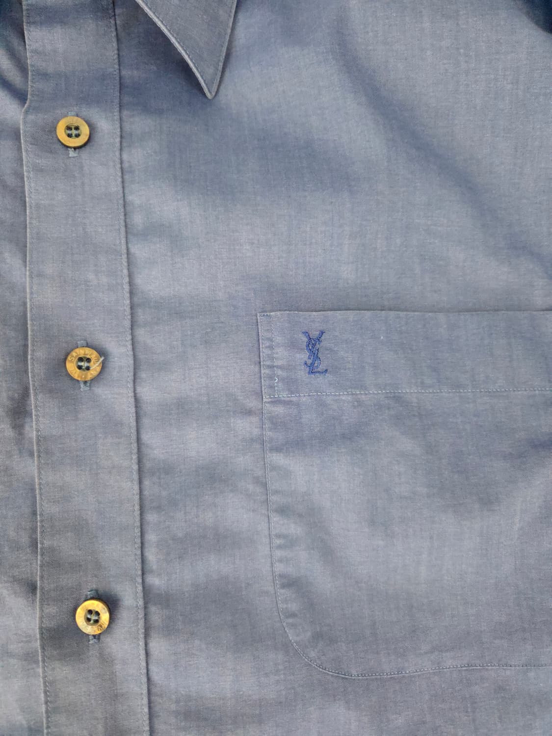 입생로랑(Yves Saint Laurent) 정품 블루 셔츠 상품이미지7