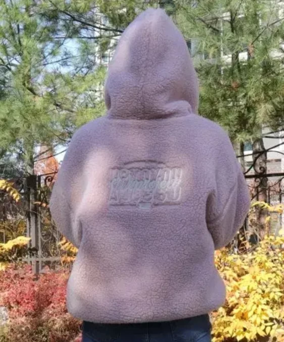 더블유브이 양털 핑크 뽀글이 상품이미지3