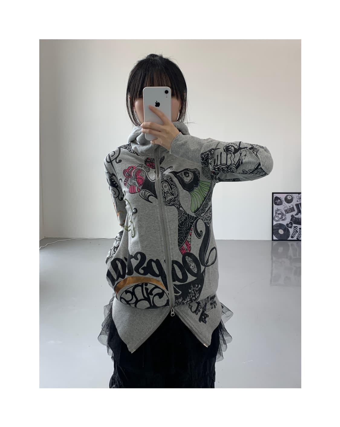 Oilily Graphic Zip Up Hoodies 상품이미지1