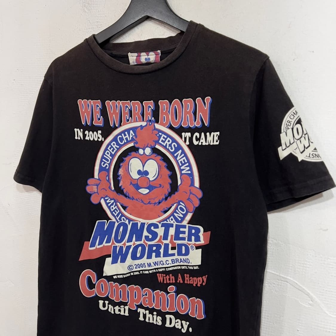 몬스터월드 프린팅 반팔티 상품이미지4