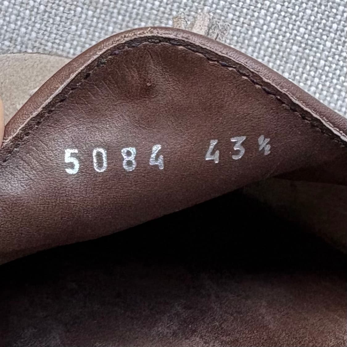 [43 1/2] Berwick 5084 벨지안 샌드 스웨이드 상품이미지9