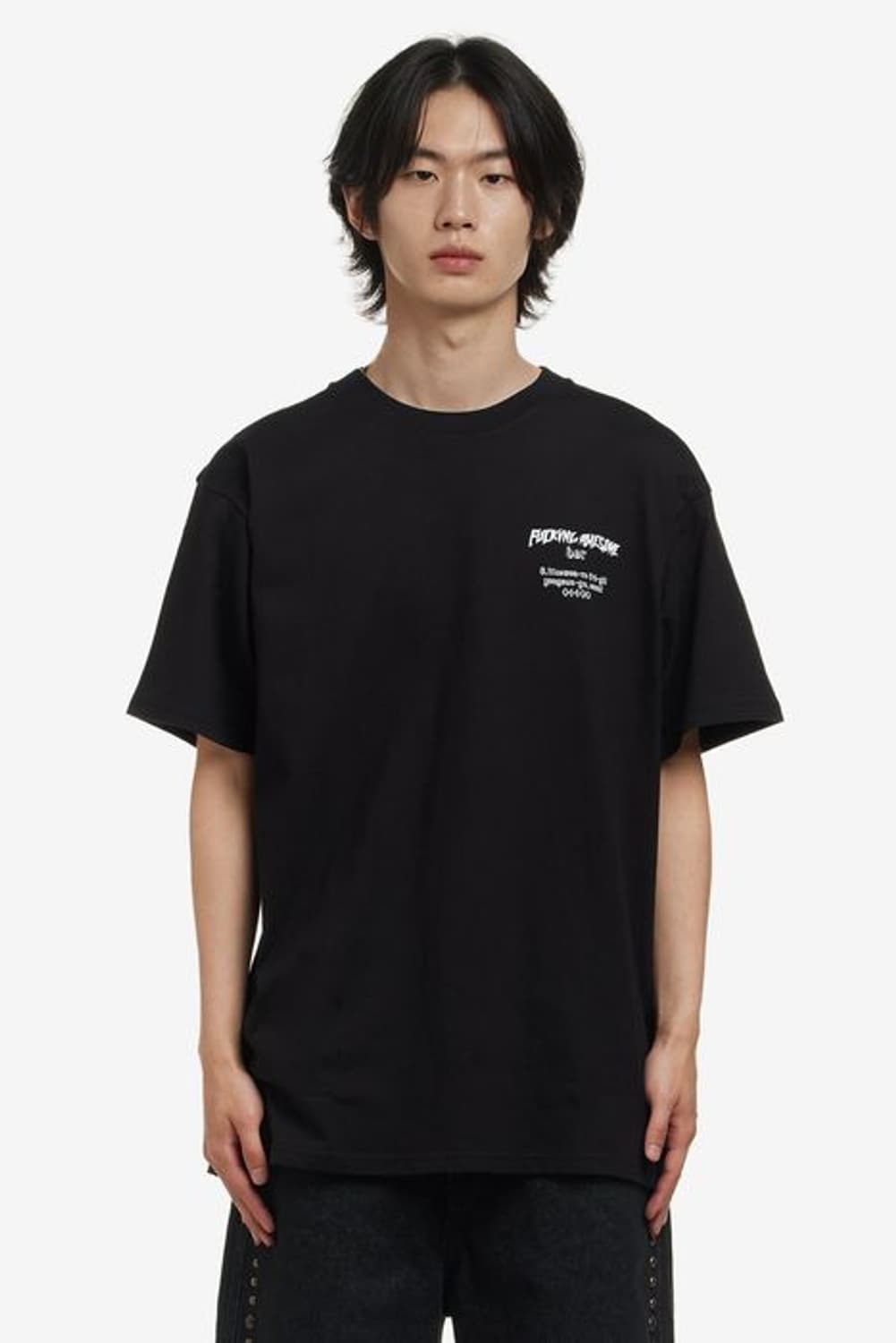 퍼킹어썸 SPIKE KOREA STORE TEE BLACK m 상품이미지1