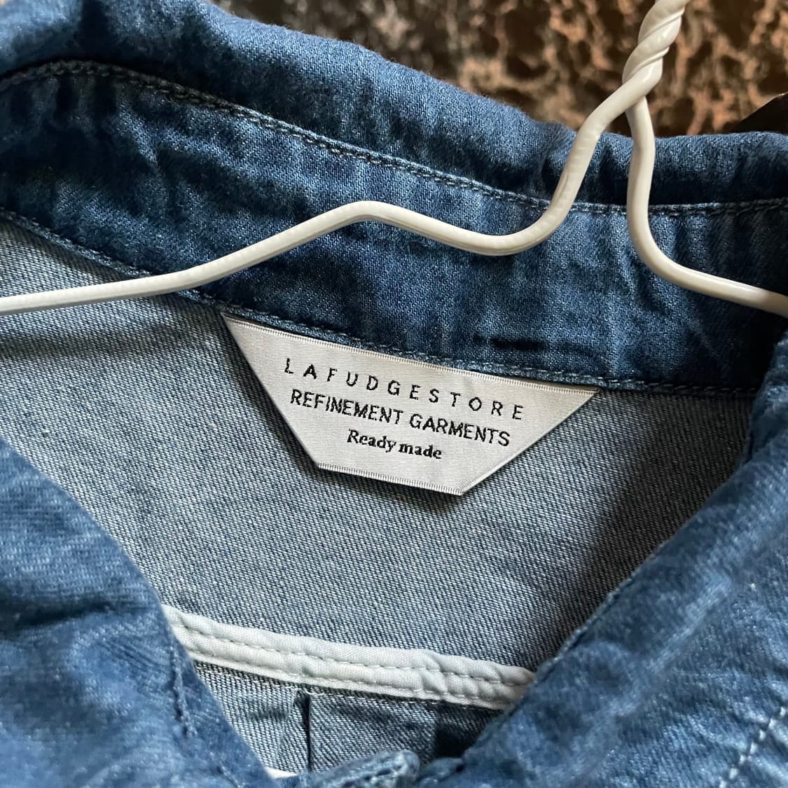 Lafudgestore denim shirt 상품이미지2