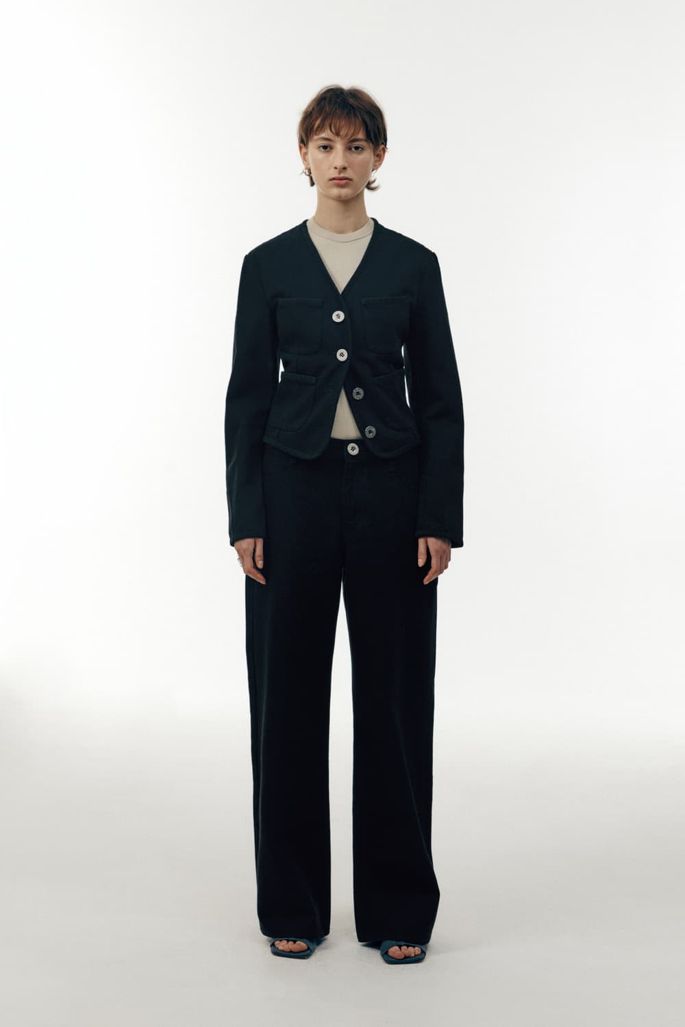 로우클래식 버튼자켓 상품이미지1