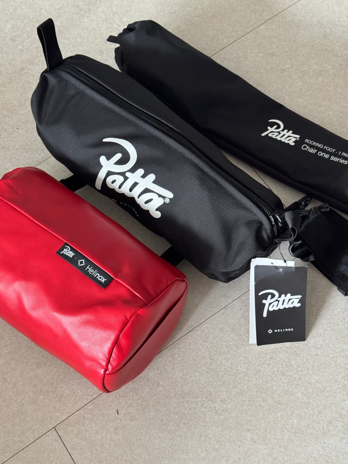 헬리녹스 파타 patta 콜라보 체어원 (블랙) 상품이미지1