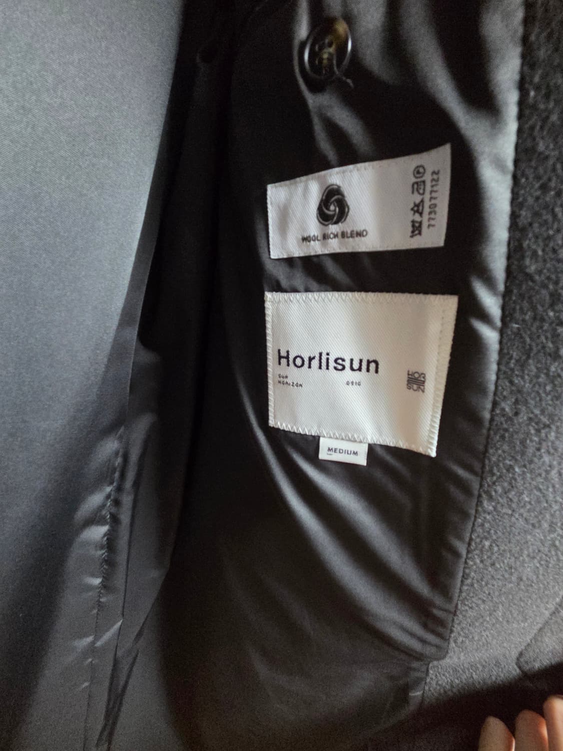 홀리선 윈터포트 발마칸코트 M사이즈 상품이미지4