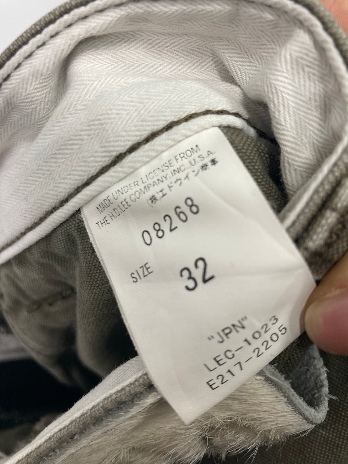 리 브라운 카고팬츠 상품이미지3