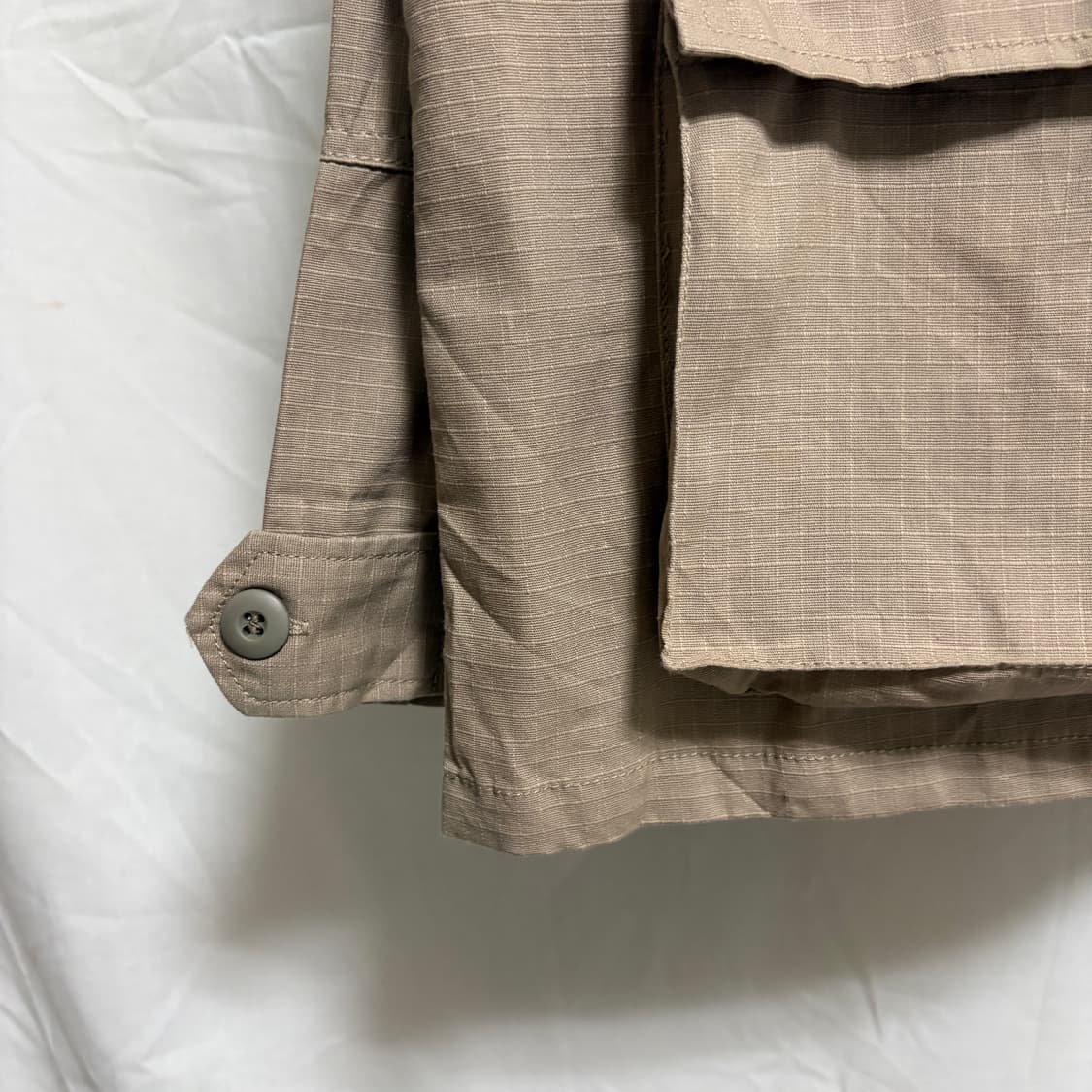 로스코 립스탑 BDU 밀리터리 자켓 / 베이지, LARGE-REGULAR 상품이미지7