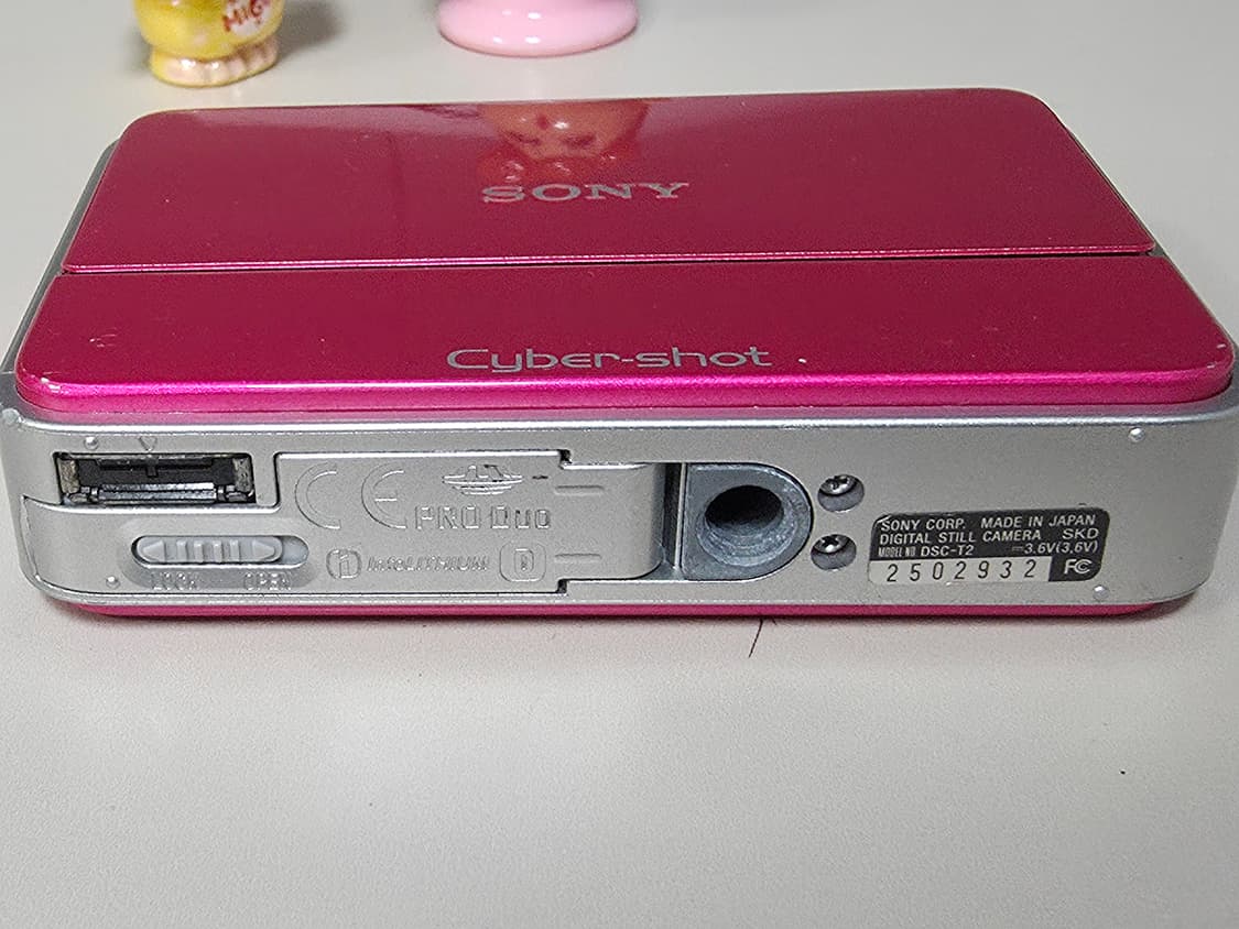소니 사이버샷 DSC-T2 빈티지 디지털카메라 상품이미지5