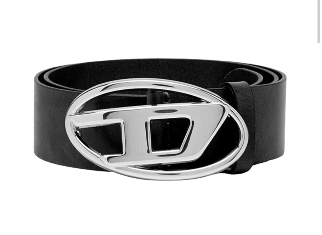 디젤 D 로고 벨트 상품이미지2