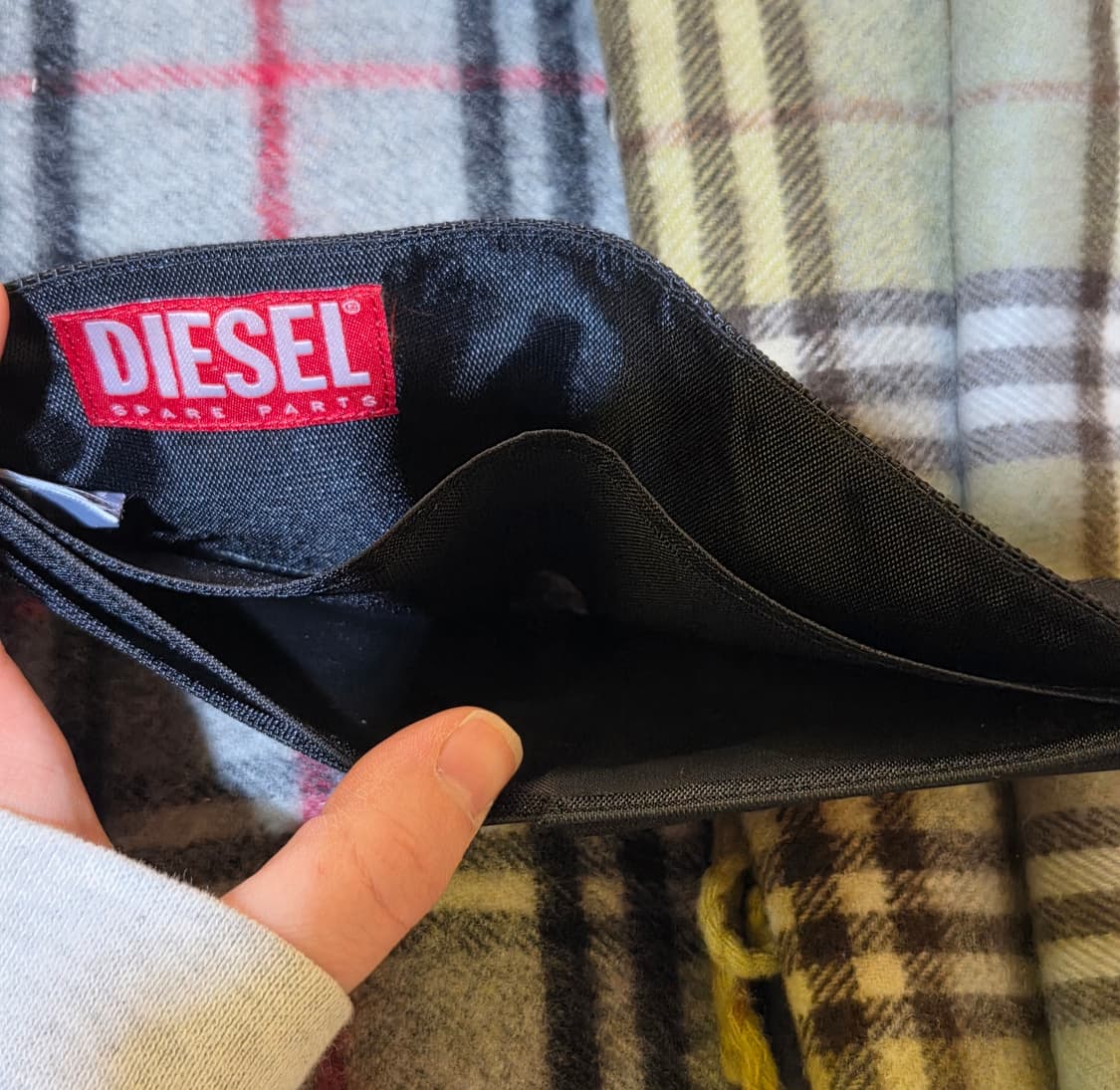 DIESEL 디젤 블랙 반지갑 상품이미지4