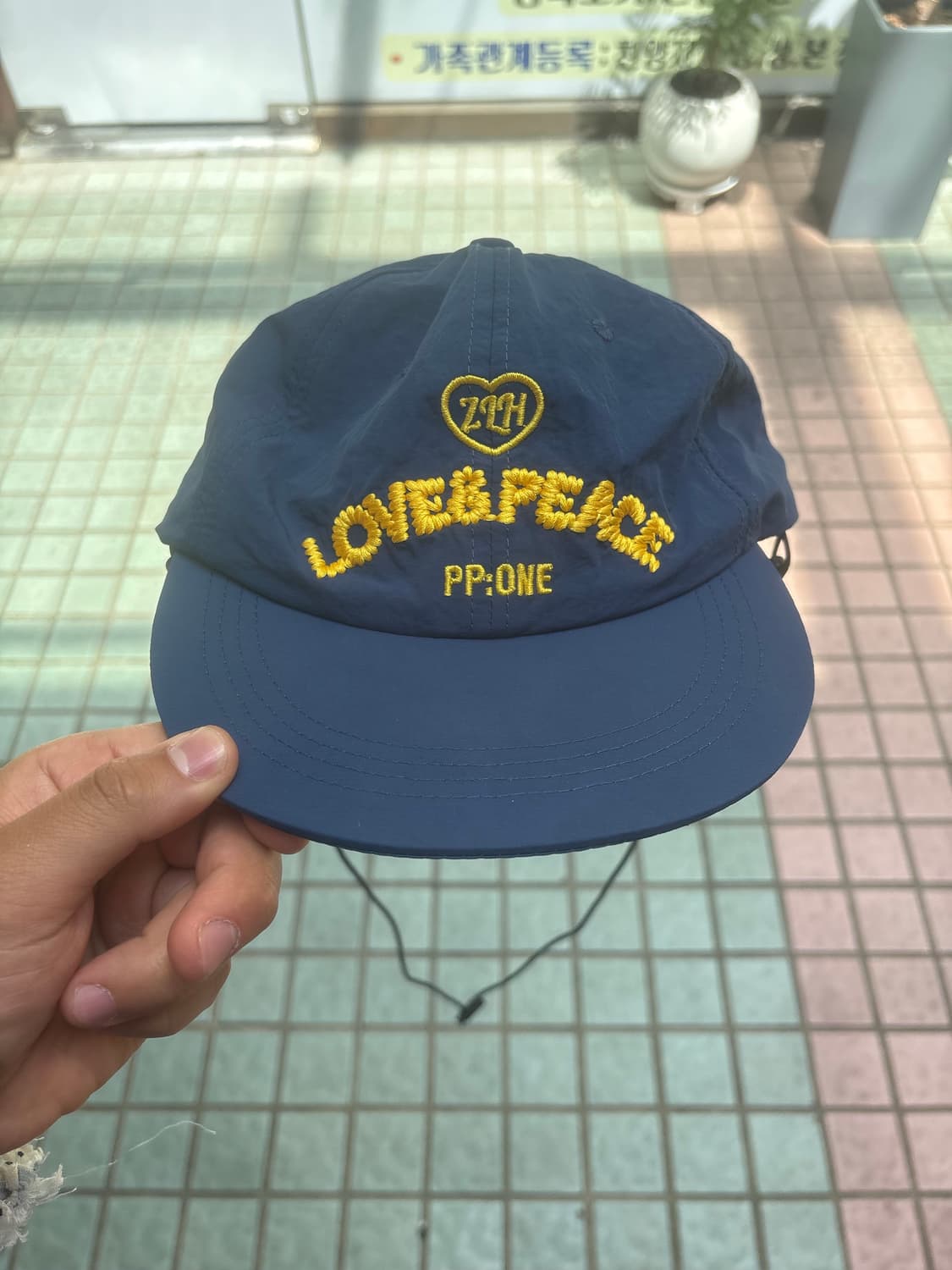 LOVE & PEACE 캡 상품이미지1